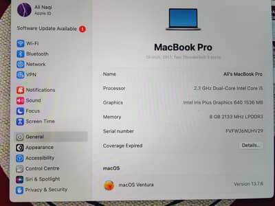 Macbook pro 2017 13 inch