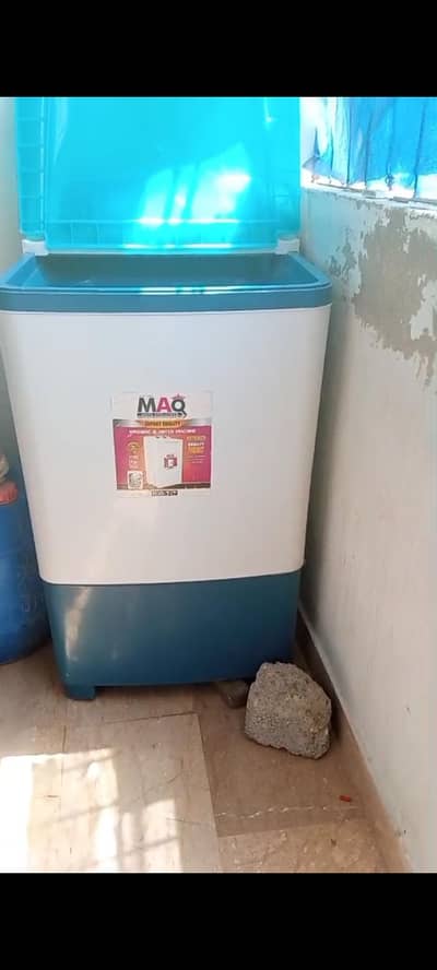 MAQ Washing Machine For Sale - 3 Months Used - Silver Motor - 10/10