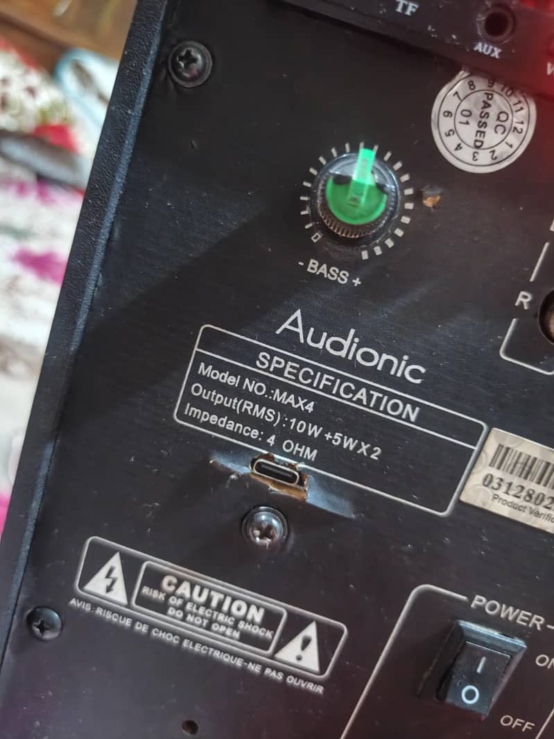 Audionic buffer max 4 3