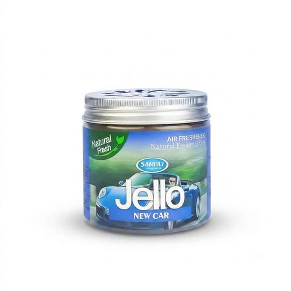 Jello New Car Scent Gel Air Freshener - Long-Lasting Automotive Fragrance