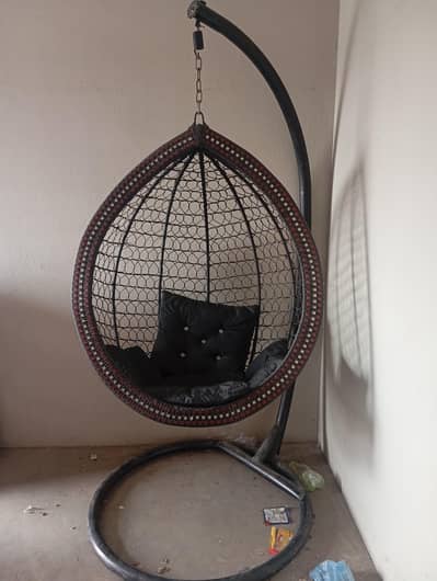 Hanging egg chair for sale _Good condition