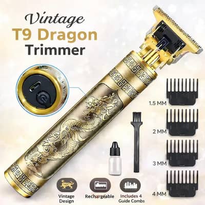 vintage t9 dragon trimmer hair cutting machine