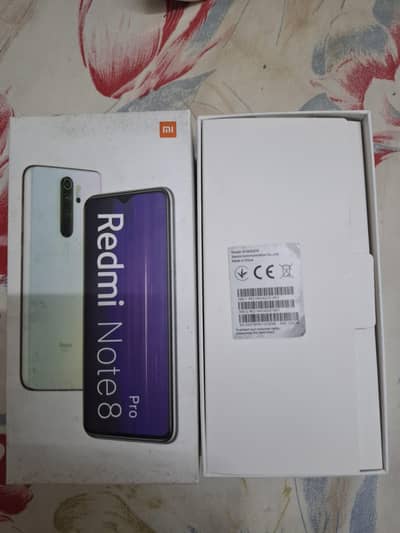 Redmi note 8 pro Scratch less Phone with box