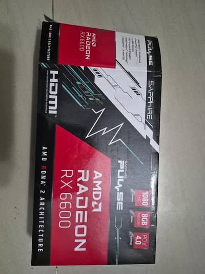 Sapphire Pulse RX 6600 9/10 condition with box