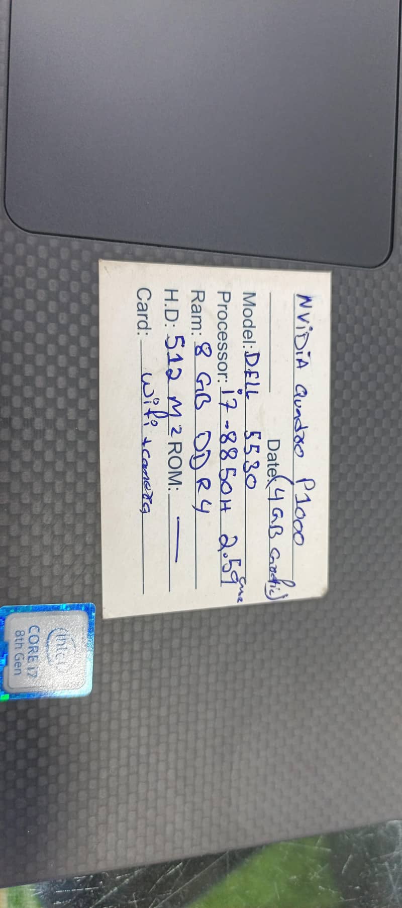 Dell precision 5530 1