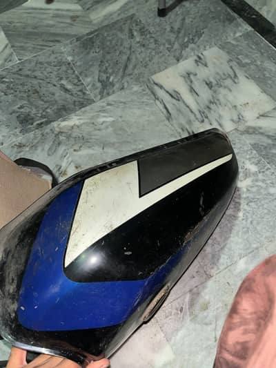 cg125 fuel tank with side tapa