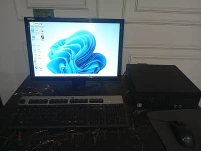 Gaming PC Dell Core i3 10th-Gen +LCD+Mouse+Keyboard+All Cables