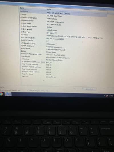 Laptop for sale