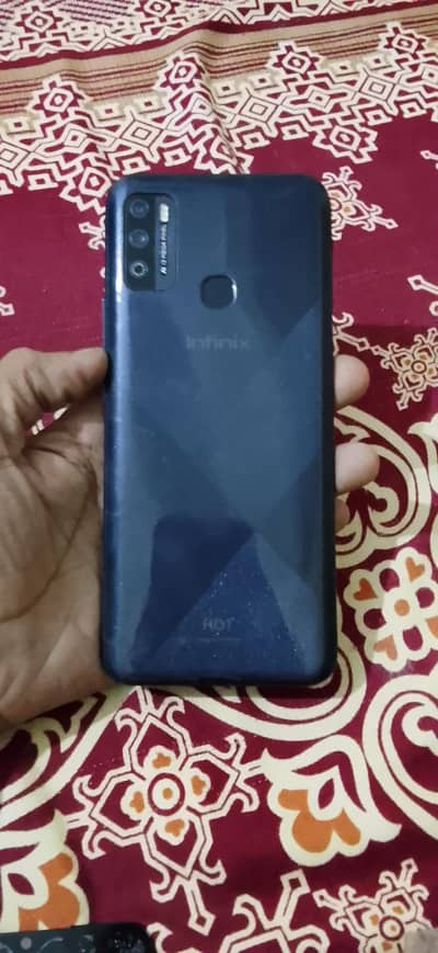 Infinix Hot 9 4/64 pta aprove mbl gr gya tha pannel lgyga charging hor