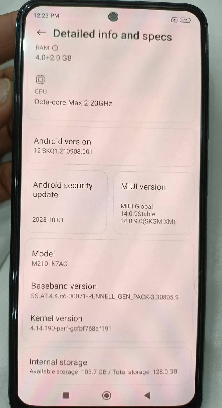 Ridme note10 3