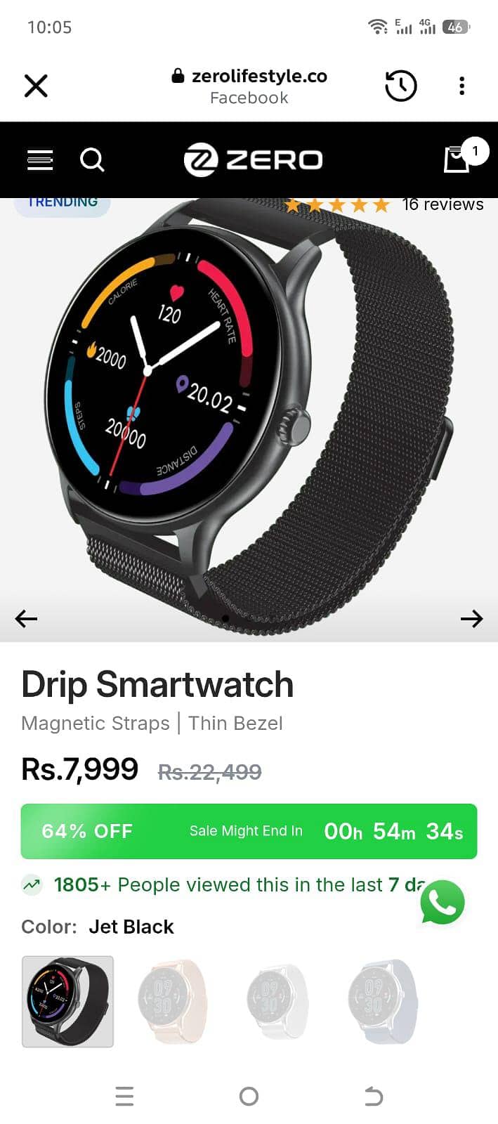 Zero smart watch 2