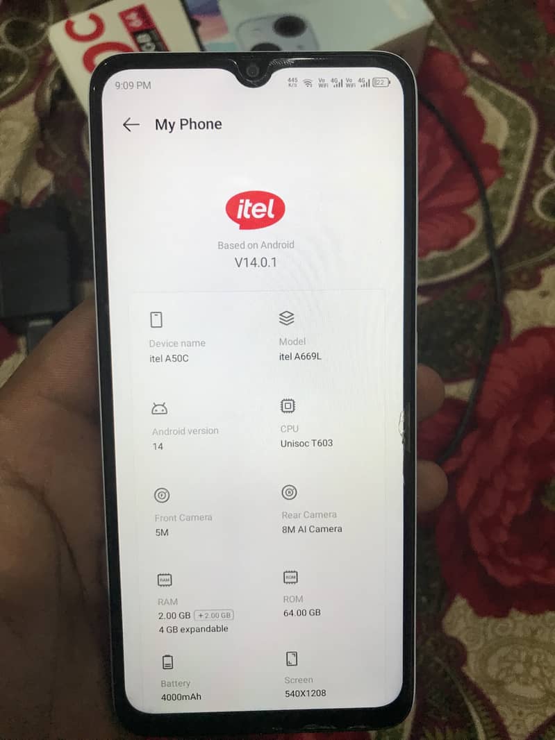Itel A50C 1