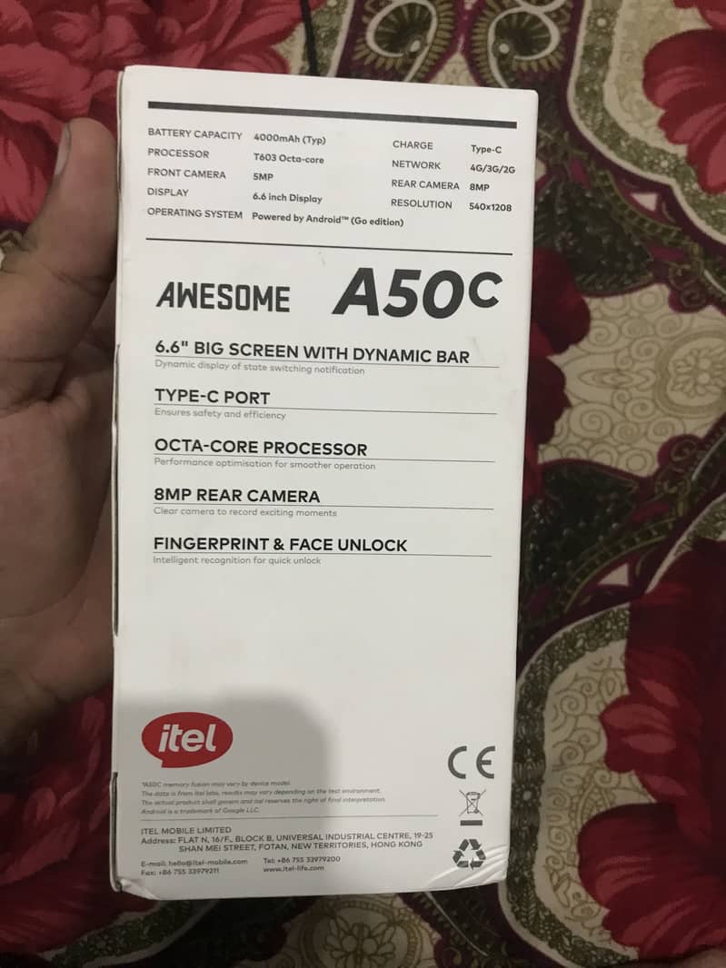 Itel A50C 4