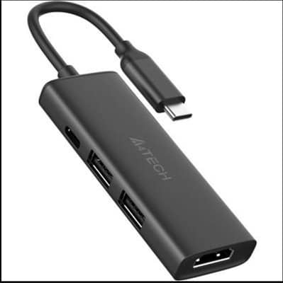 A4Tech DST-40C Docking Station USB Type-C 4 Ports 30Hz 4K HDMI