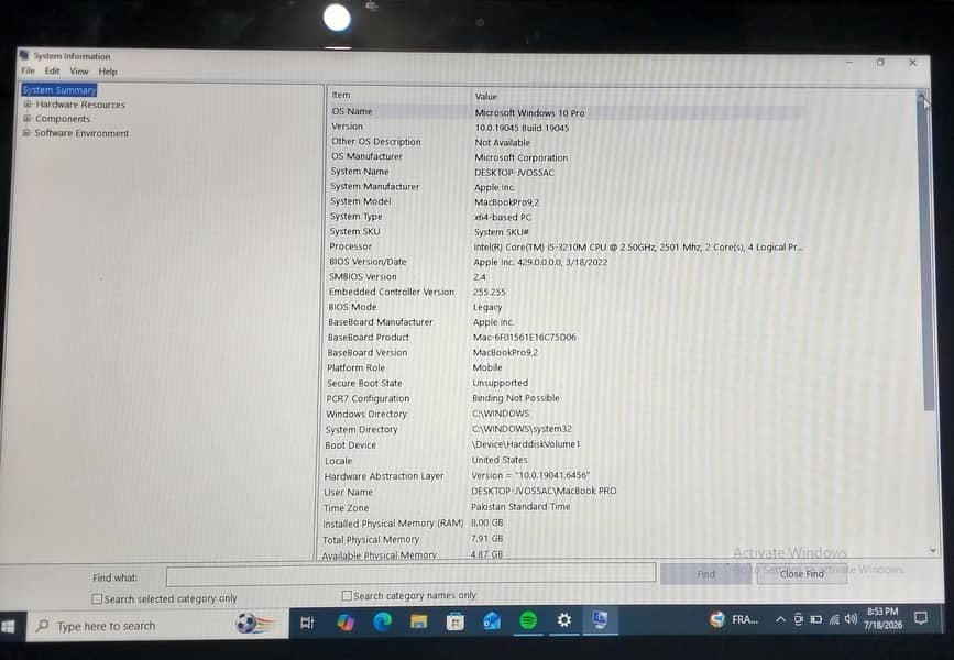 MacBook Pro 7