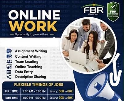 Aoa we offer online job
