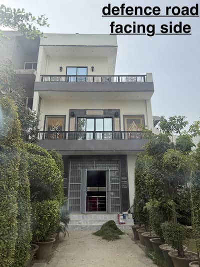 5 Marla double side building For sale semi commercial