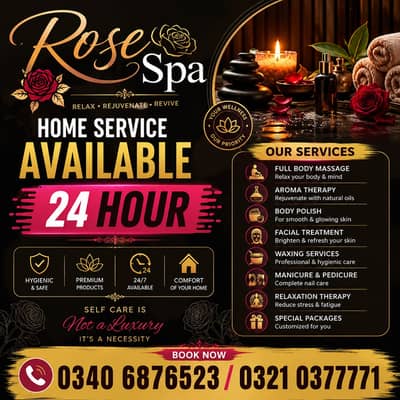 Professional Spa Services available in lahore
