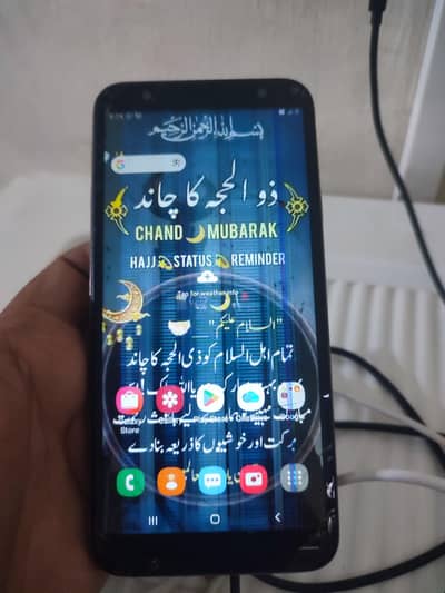 Samsung Mobile J4 Plus all ok panel break aand  lines ha