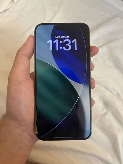 iPhone 15 Pro Max 256GB | PTA Approved | %100 Health [Natural Titanium