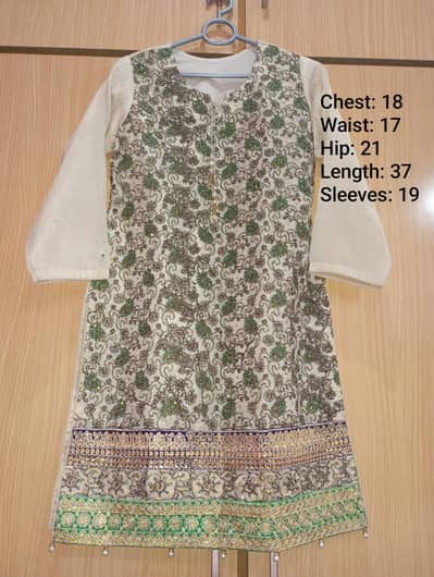 Ladies Organza 3 piece suit for sale