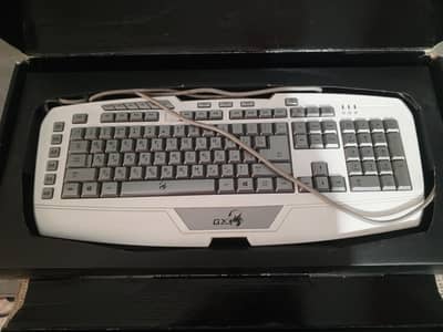 Genius GX Gaming Imperator Pro Keyboard (White Edition) - With Box