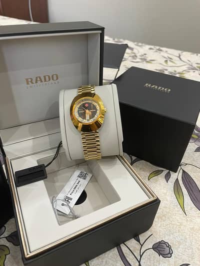 Rado Original with box and Authenticity Card