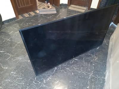 China Led TV 75inch display damage