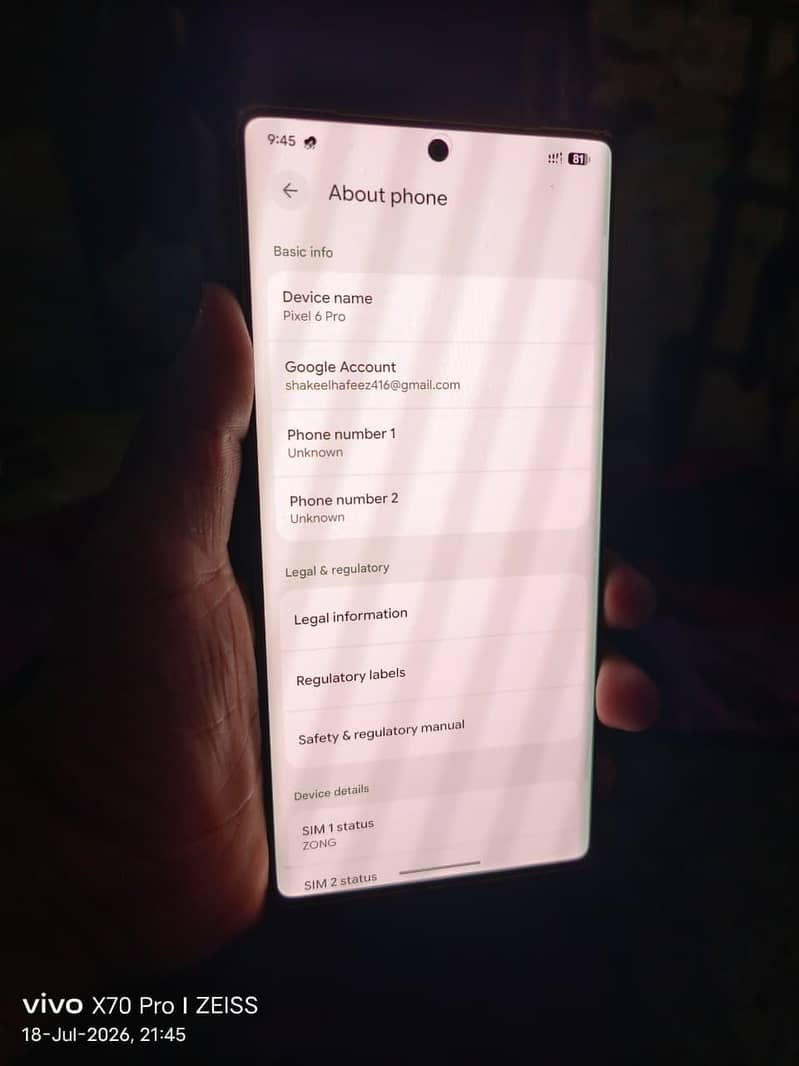 Google Pixel 6 Pro 2