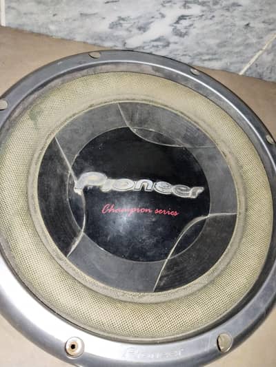 pioneer subwoofer with ADS amplifier