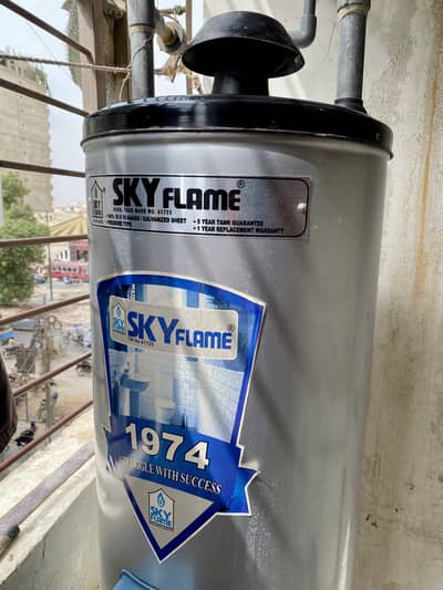 Sky Flame Geyser for Sell. Just 1 month used!!