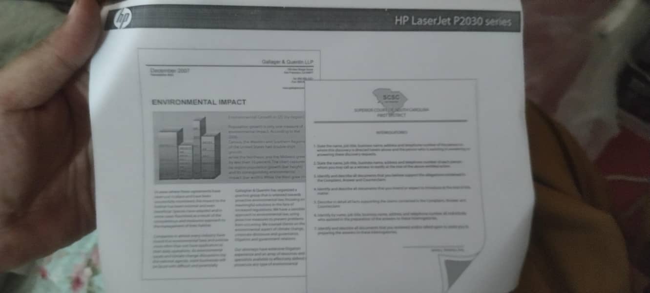hp printer black&white 2