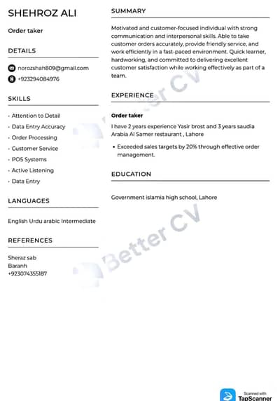 job wanted