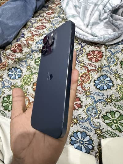iPhone 15pro max blue non pta 256gb battery 84 10/9 only phone