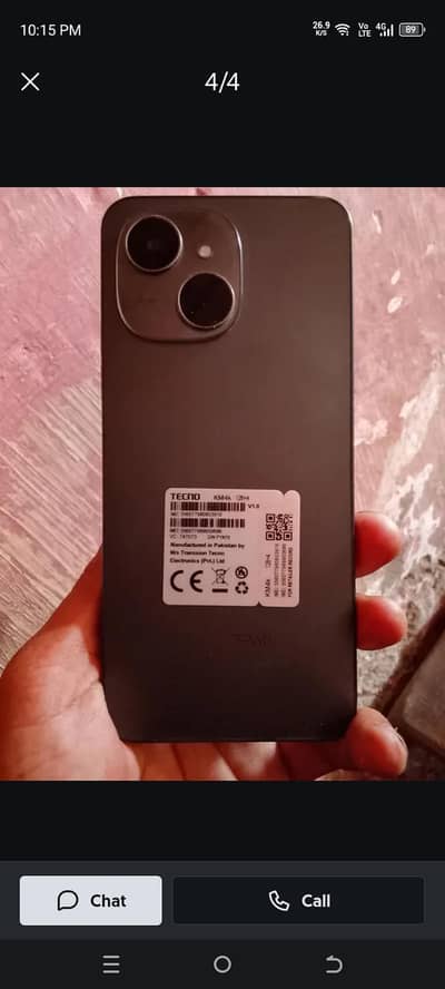 Tecno 40c 4/128 vip mobile need mony ok pece ha