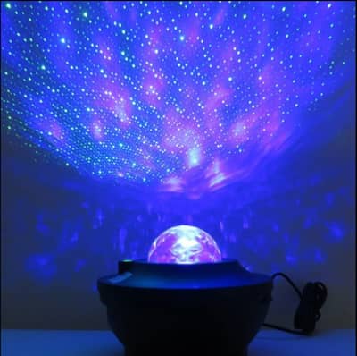 Galaxy Projector Lamp with Music Bluetooth Speaker, Adjustable Bright