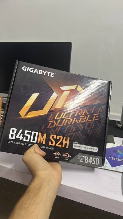 B450M S2H With Ryzen 5 5600 Combo With Beautiful RGB Cpu Cooler