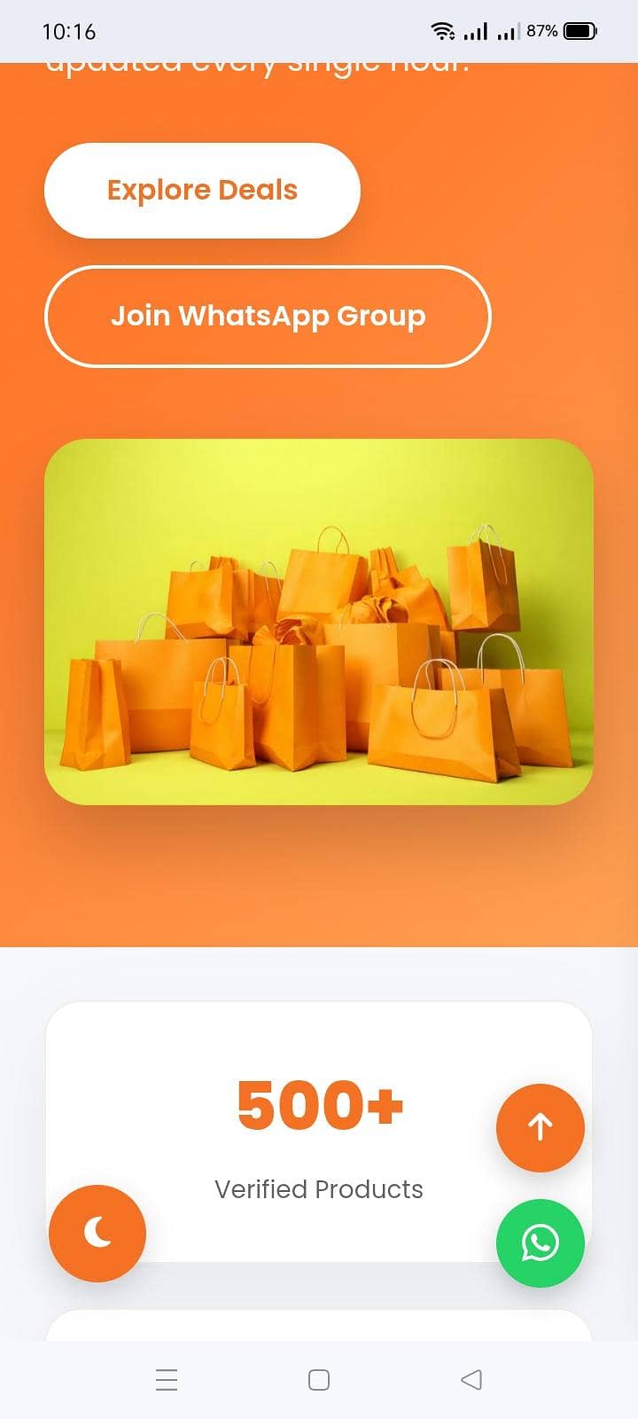 E-commerce website 1