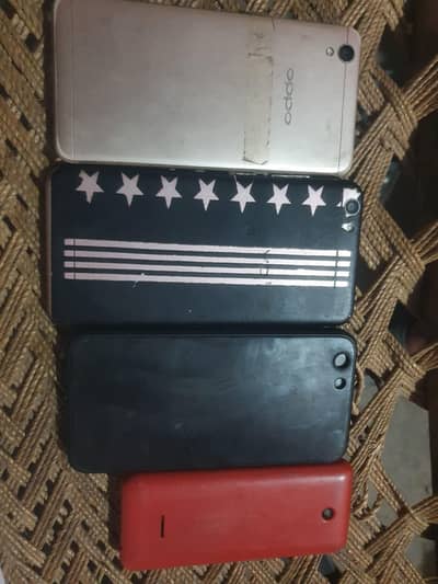 4 mobiles he for sale or exchange