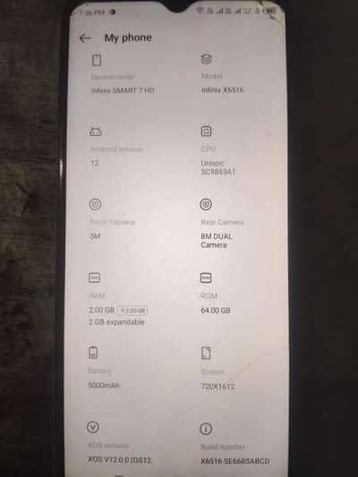 Infinix Smart 7 HD
