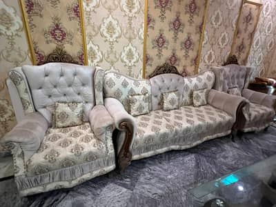 Sofa set for sale with table