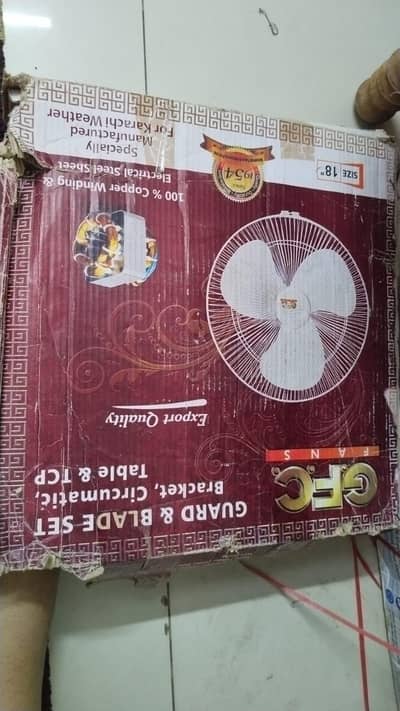 GFC Beacket fan Box pack