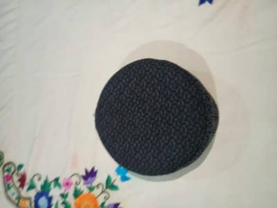 Beautiful Traditional Embroidered Cap (Size 54) With Free Gift