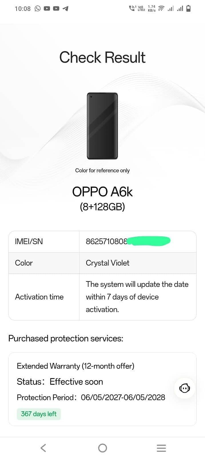 OPPO A6k 1