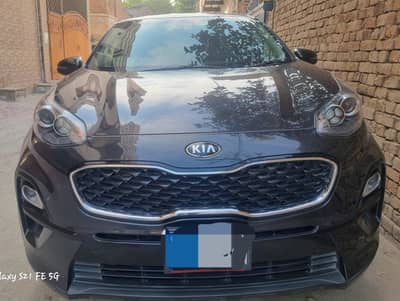 KIA Sportage 2021 alpha in black