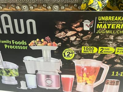 Braun food factory sealed