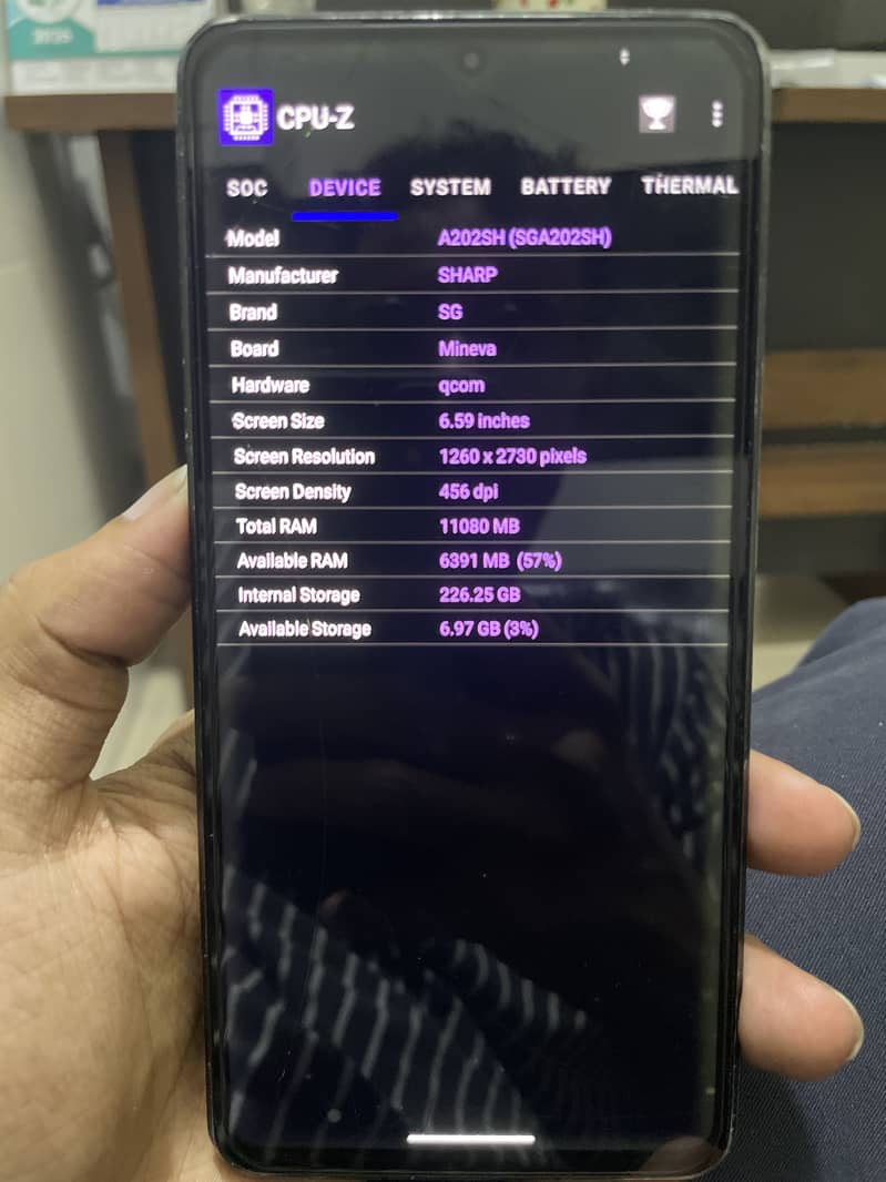 Sharp Aquos R7 6