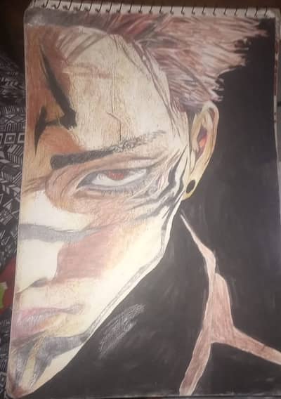 hello. you can give me artworks like manga,sketch and colorpencil etc.