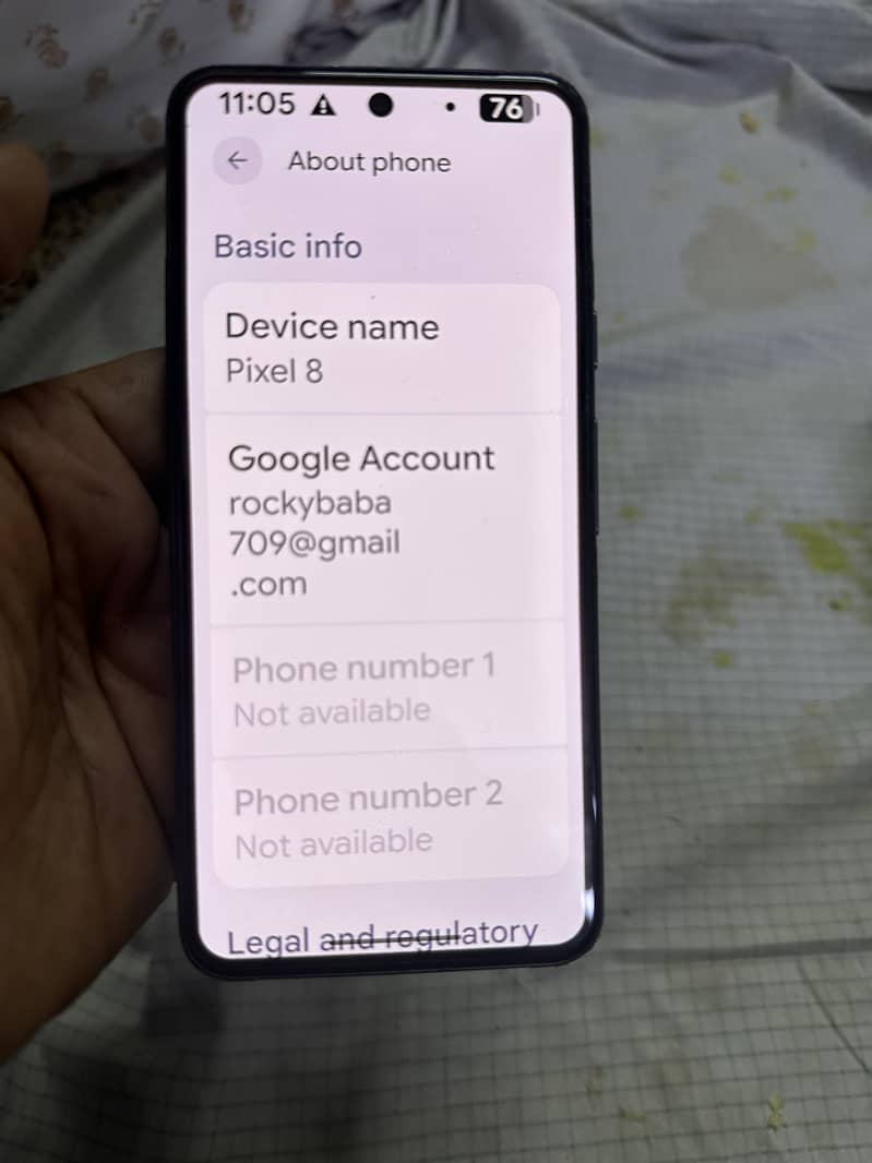 Google pixel 8 4
