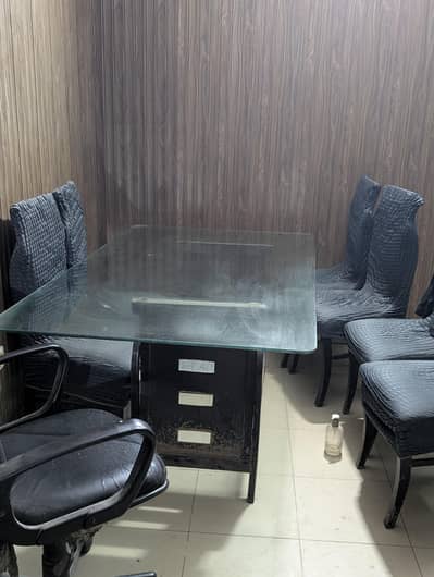 6 Chairs Dining Table